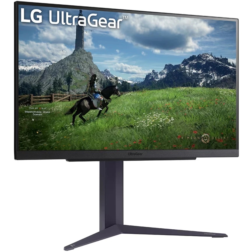 Монитор 27" LG UltraGear 27GS85Q-B IPS 2560x1440, 200 Гц, 1 мс, 16:9, 400 кд/м2, 2xHDMI, 1хDP, 1x3.5