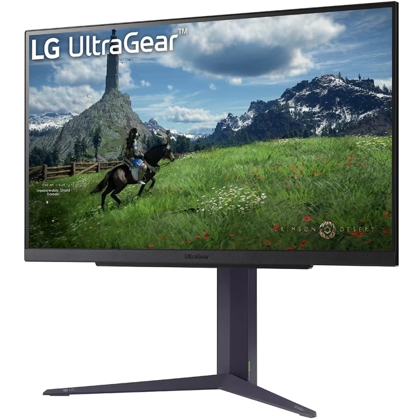 Монитор 27" LG UltraGear 27GS85Q-B IPS 2560x1440, 200 Гц, 1 мс, 16:9, 400 кд/м2, 2xHDMI, 1хDP, 1x3.5