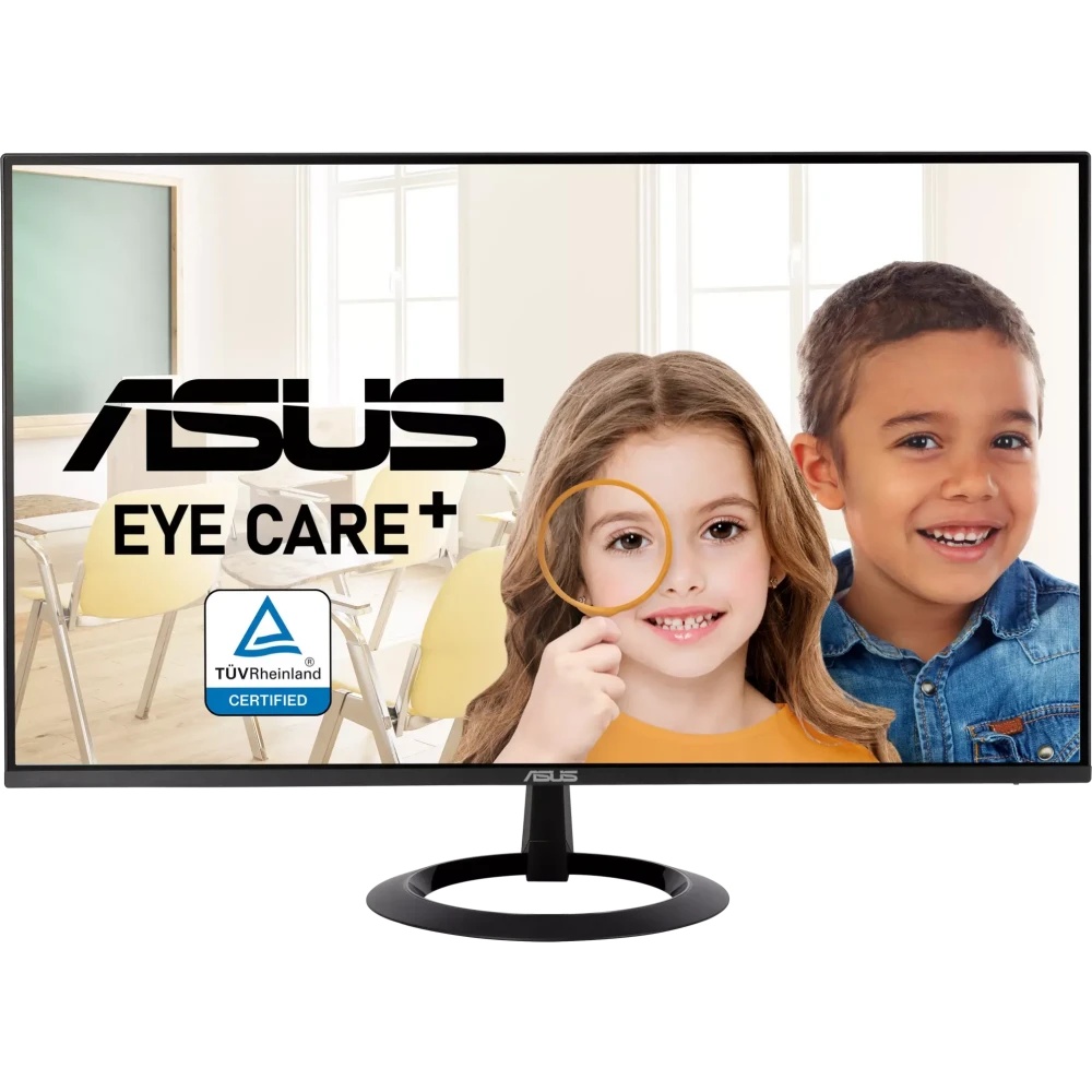 Монитор 23.8" ASUS VZ24EHF IPS 1920x1080, 100 Гц, 1 мс, 16:9, 250 кд/м2, 1xHDMI, черный