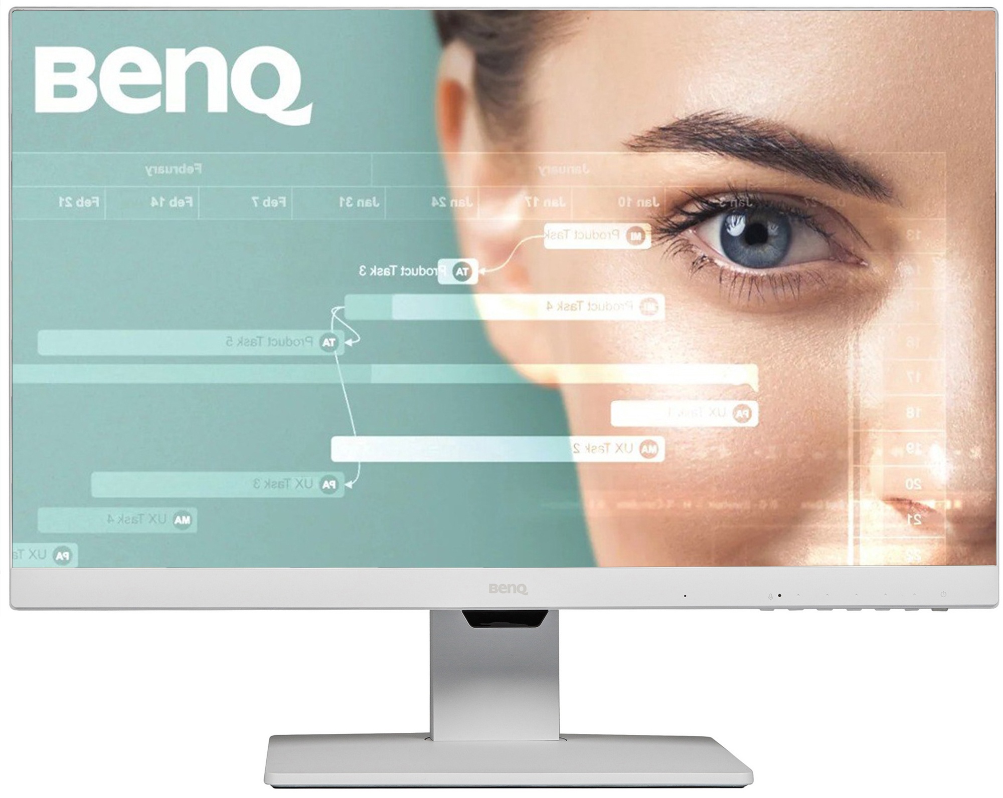 Монитор 27" BenQ GW2786TC IPS 1920x1080, 100 Гц, 5 мс, 16:9, 250 кд/м², 1xUSB-C, 1xHDMI, 1xDP, белый