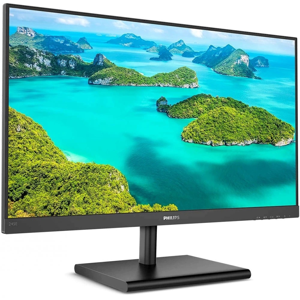 Монитор 23.8" Philips 245E1S IPS 2560x1440, 75 Гц, 4 мс, 16:9, 250 кд/м2, 1xHDMI, 1xDisplayPort, 1xV