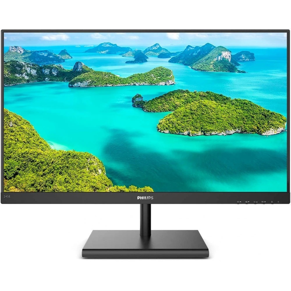 Монитор 23.8" Philips 245E1S IPS 2560x1440, 75 Гц, 4 мс, 16:9, 250 кд/м2, 1xHDMI, 1xDisplayPort, 1xV
