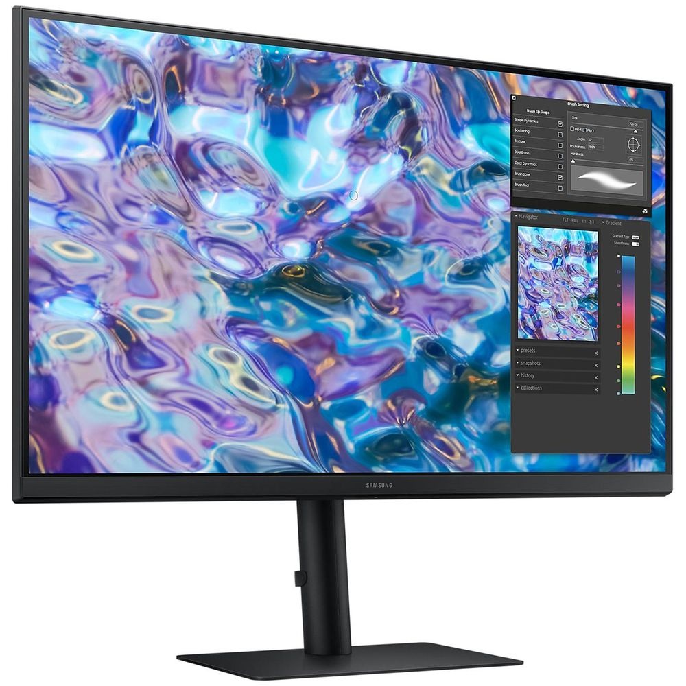 Монитор 27" Samsung S27B610EQI IPS 2560x1440, 75 Гц, 5 мс, 16:9, 300 кд/м2, 2xHDMI, 1хDP, черный