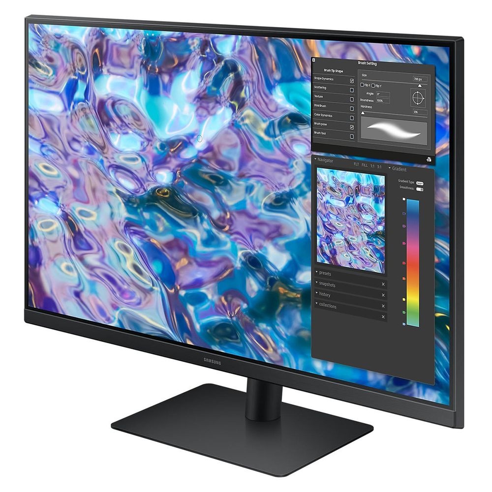 Монитор 27" Samsung S27B610EQI IPS 2560x1440, 75 Гц, 5 мс, 16:9, 300 кд/м2, 2xHDMI, 1хDP, черный
