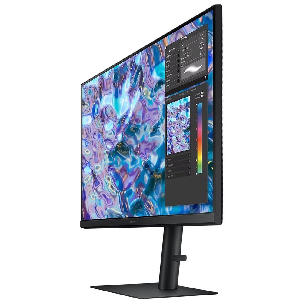 Монитор 27" Samsung S27B610EQI IPS 2560x1440, 75 Гц, 5 мс, 16:9, 300 кд/м2, 2xHDMI, 1хDP, черный
