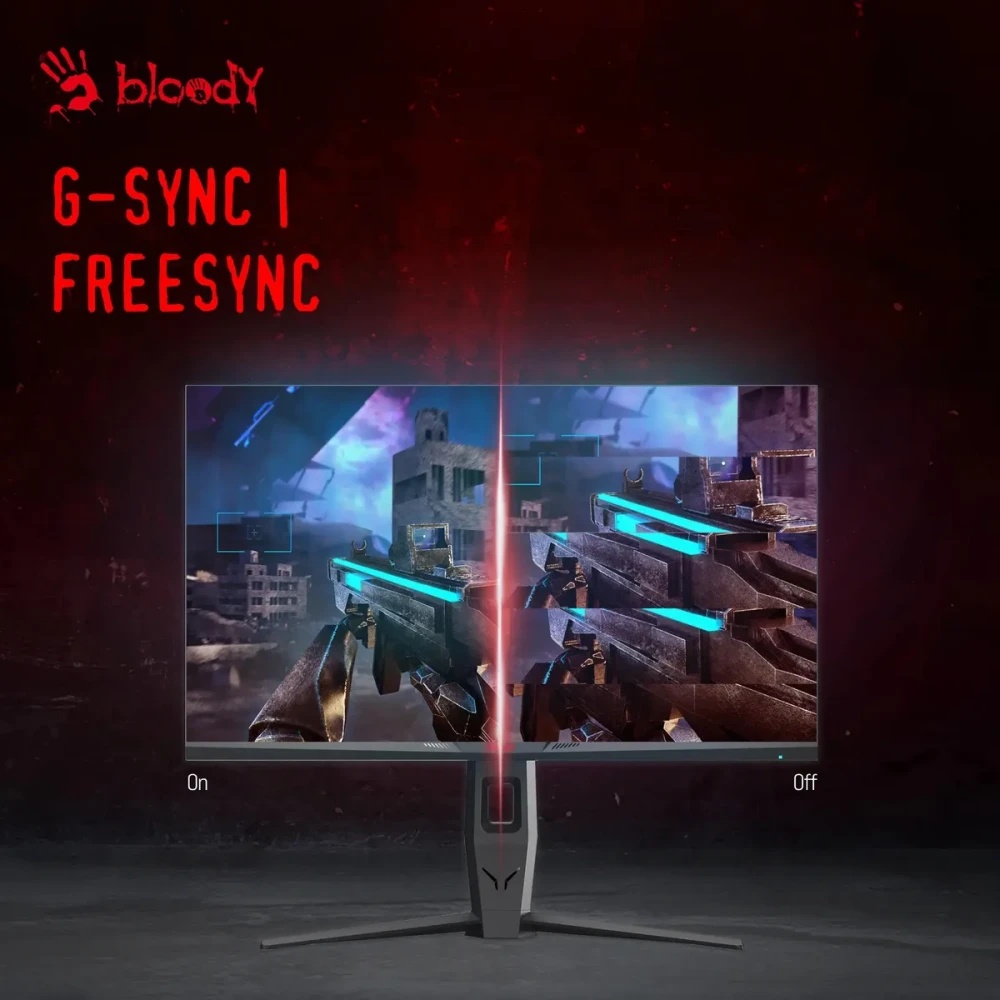 Монитор 27" Bloody MN271Q IPS 2560x1440, 180 Гц, 1 мс, 16:9, 320 кд/м², 2xHDMI, 2xDP, 2xUSB, 1xUSB-B