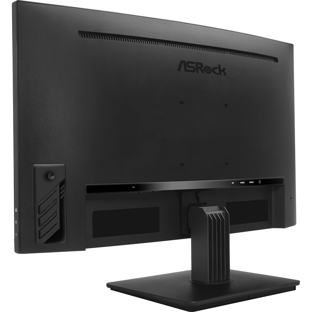 Монитор 27" ASRock Phantom Gaming PG27QRT1B VA 2560x1440, 180 Гц, 1 мс, 16:9, 300 кд/м², 2xHDMI, 1xD