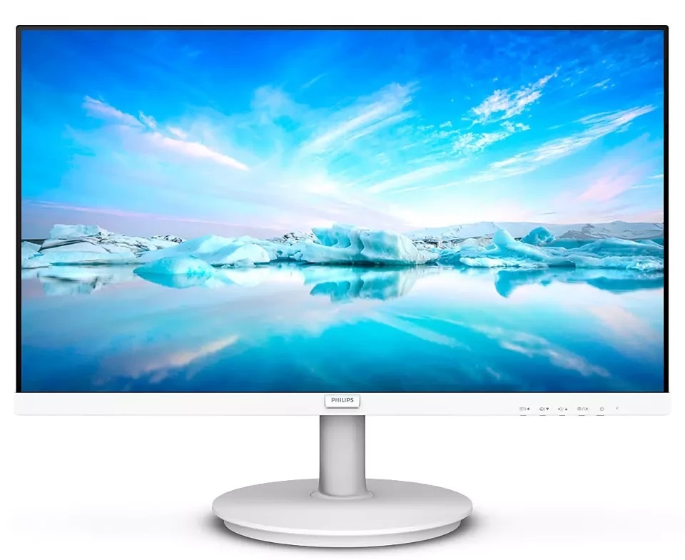 Монитор 27" Philips 271V8AW IPS 1920x1080, 75 Гц, 4 мс, 16:9, 250 кд/м2, 1xHDMI, 1xVGA, белый