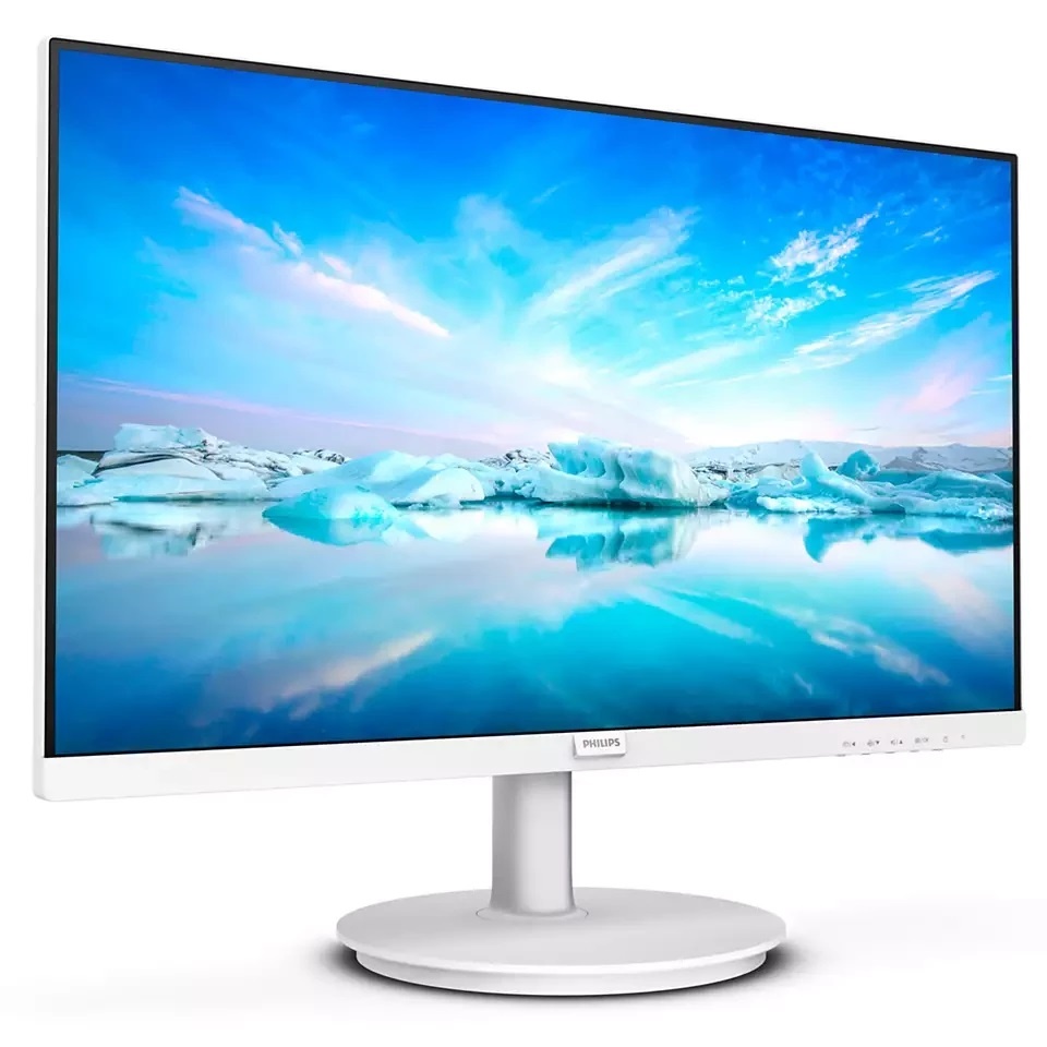 Монитор 27" Philips 271V8AW IPS 1920x1080, 75 Гц, 4 мс, 16:9, 250 кд/м2, 1xHDMI, 1xVGA, белый