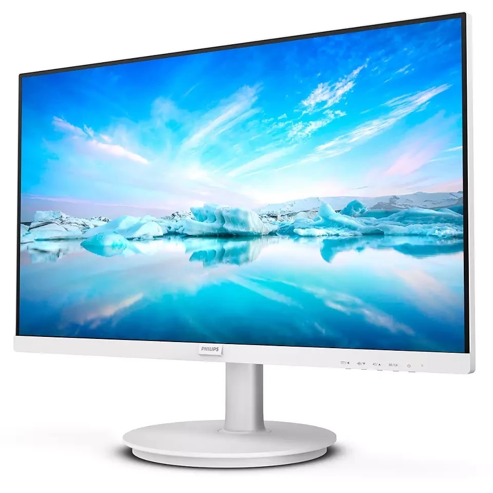 Монитор 27" Philips 271V8AW IPS 1920x1080, 75 Гц, 4 мс, 16:9, 250 кд/м2, 1xHDMI, 1xVGA, белый