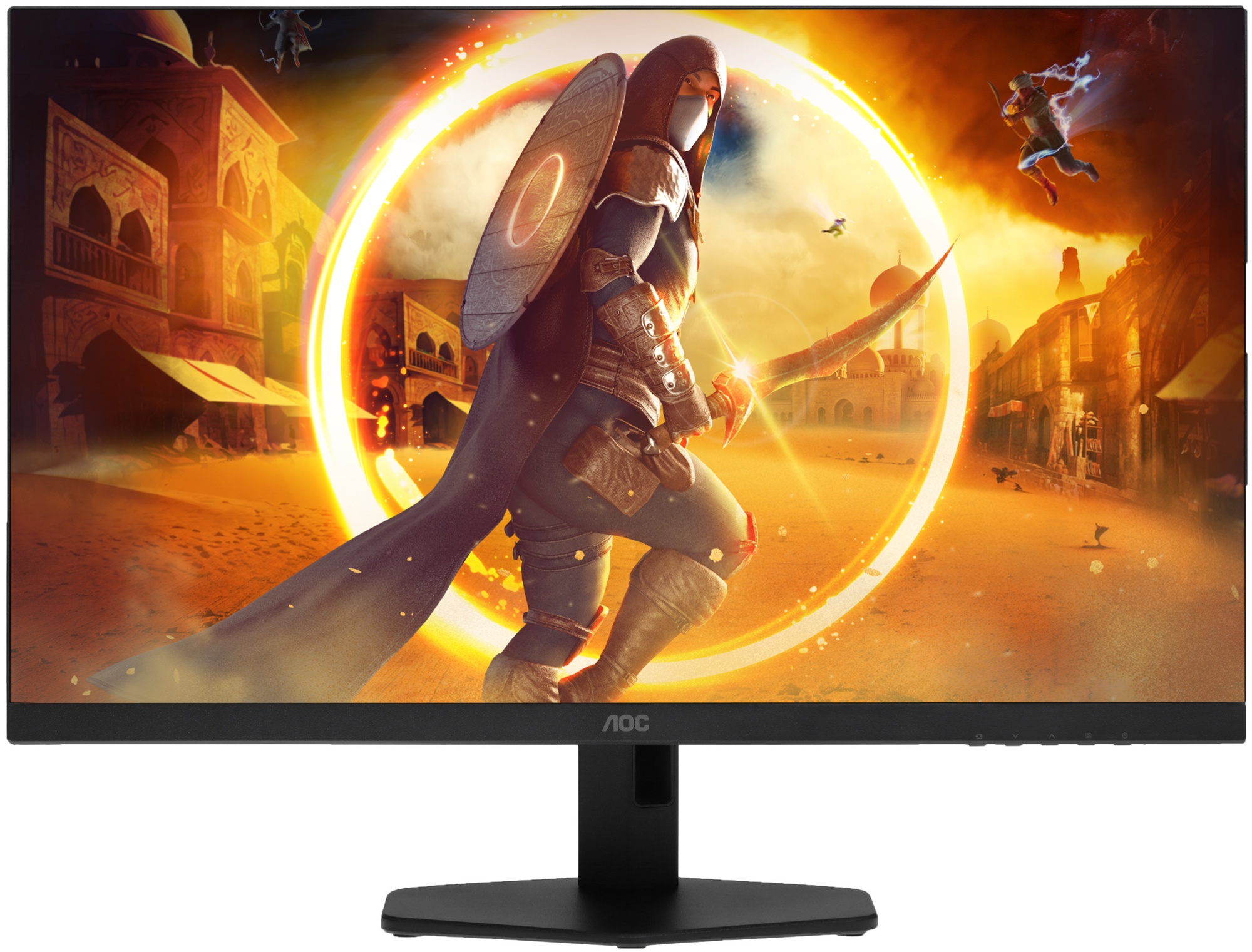 Монитор 27" AOC 27G4X IPS 1920x1080, 180 Гц, 1 мс, 16:9, 300 кд/м2, 2xHDMI, 1хDP, 1x3.5 мм, черный