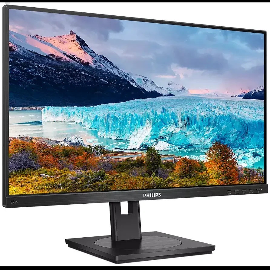 Монитор 27" Philips 272S1M(00/01) IPS 1920x1080, 75 Гц, 4 мс, 16:9, 300 кд/м2, 1xHDMI, 1хDP, 4xUSB,