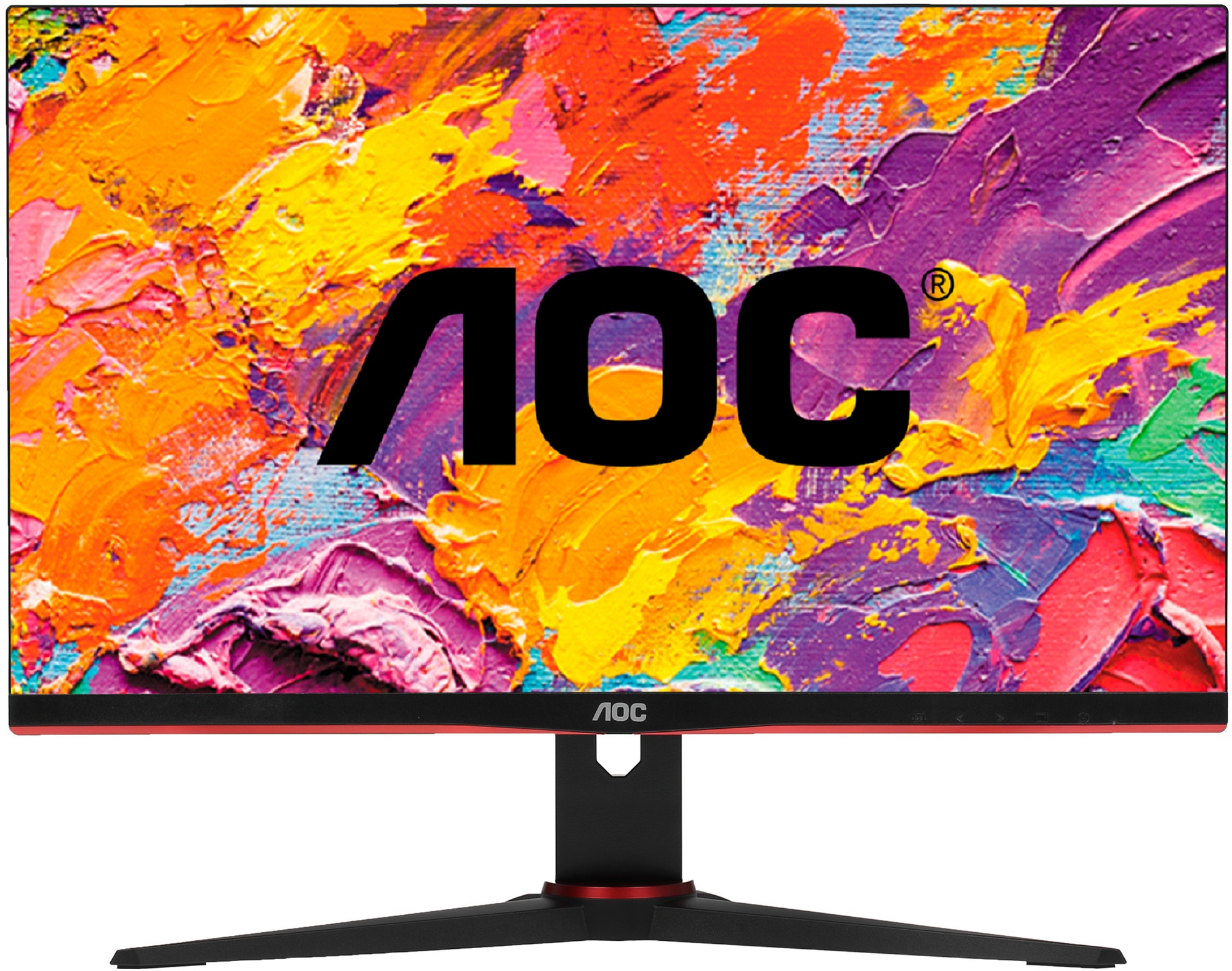 Монитор 23.8" AOC 24G2SPAE IPS 1920x1080, 165 Гц, 4 мс, 16:9, 300 кд/м2, 2xHDMI, 1хDP, 1xVGA, 1x3.5