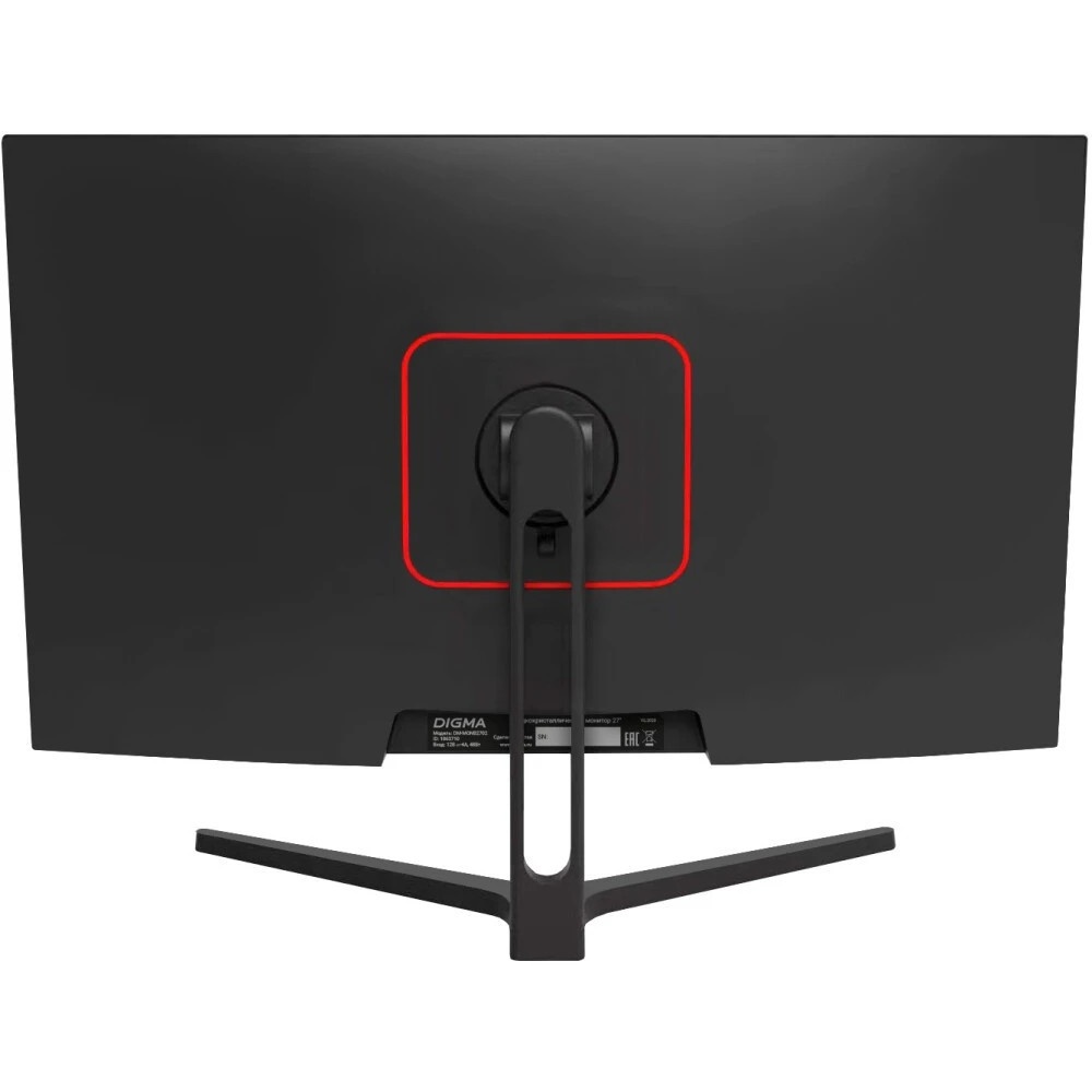 Монитор 27" Digma DM-MONB2702 IPS 2560x1440, 75 Гц, 5 мс, 16:9, 250 кд/м², 1xHDMI, 1xDP, 1x3.5 мм, ч