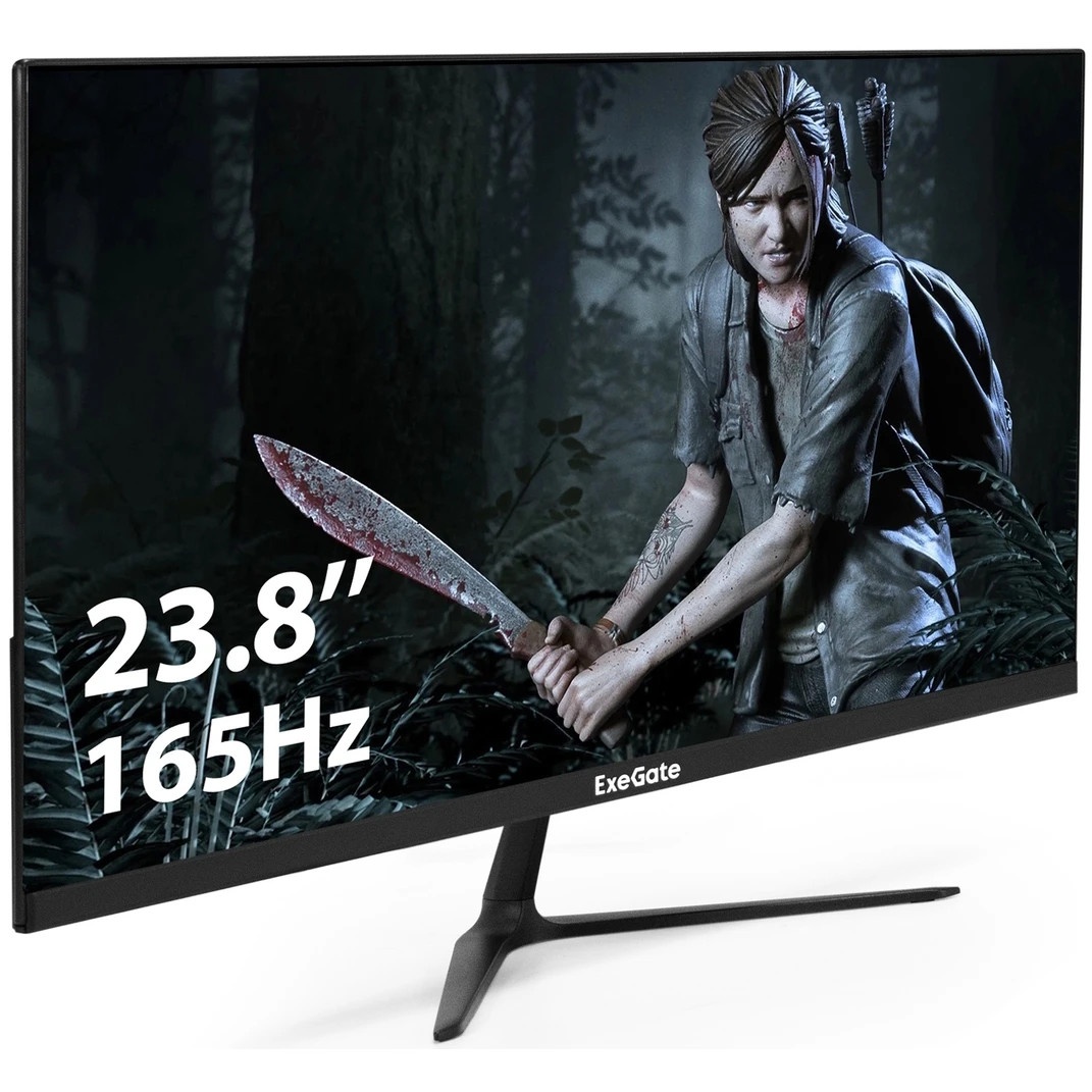 Монитор игровой с аудио 23.8" 165 Гц ExeGate Combat EG2407CA (IPS LED Grade A+, FHD, 1920x1080@165Гц