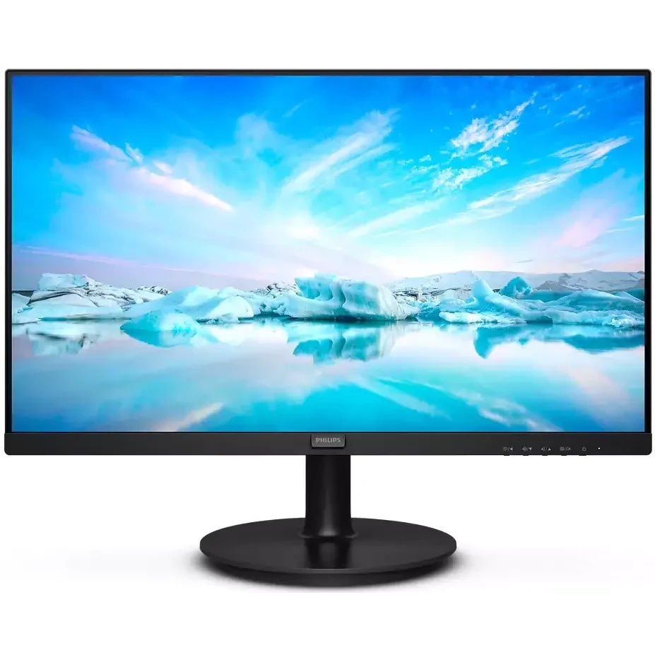 Монитор 27" Philips 271V8LAB VA 1920x1080, 100 Гц, 4 мс, 16:9, 250 кд/м2, 1xHDMI, 1xVGA, 1x3.5 мм, ч