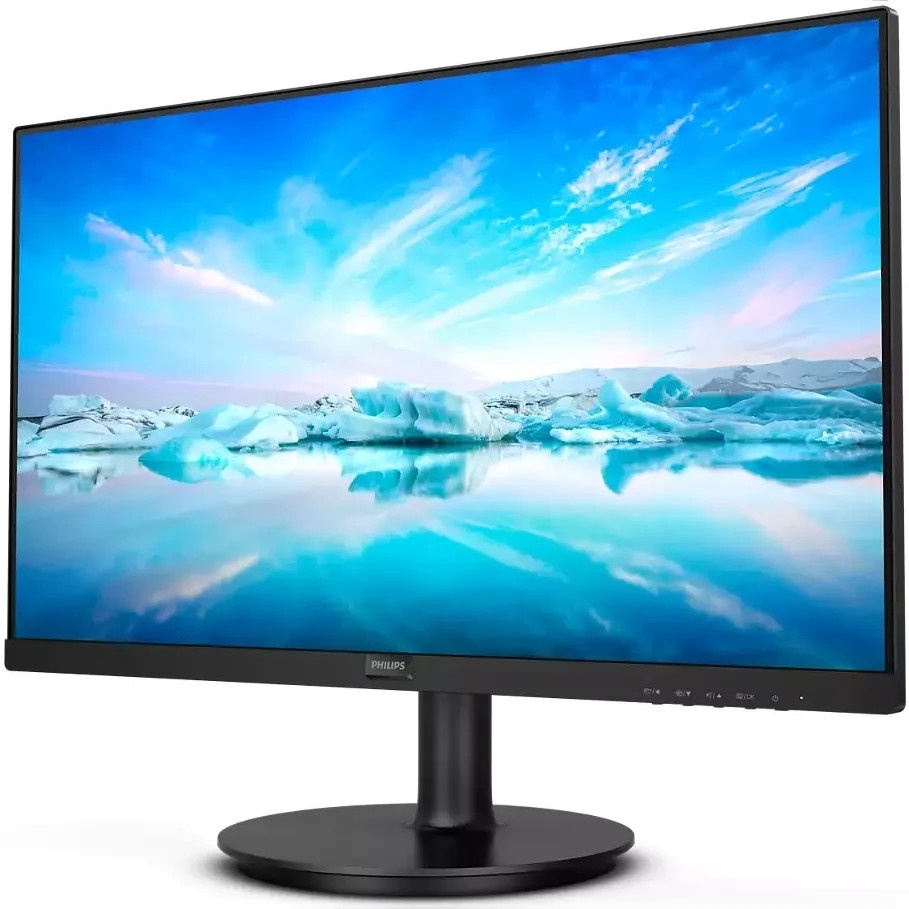 Монитор 27" Philips 271V8LAB VA 1920x1080, 100 Гц, 4 мс, 16:9, 250 кд/м2, 1xHDMI, 1xVGA, 1x3.5 мм, ч