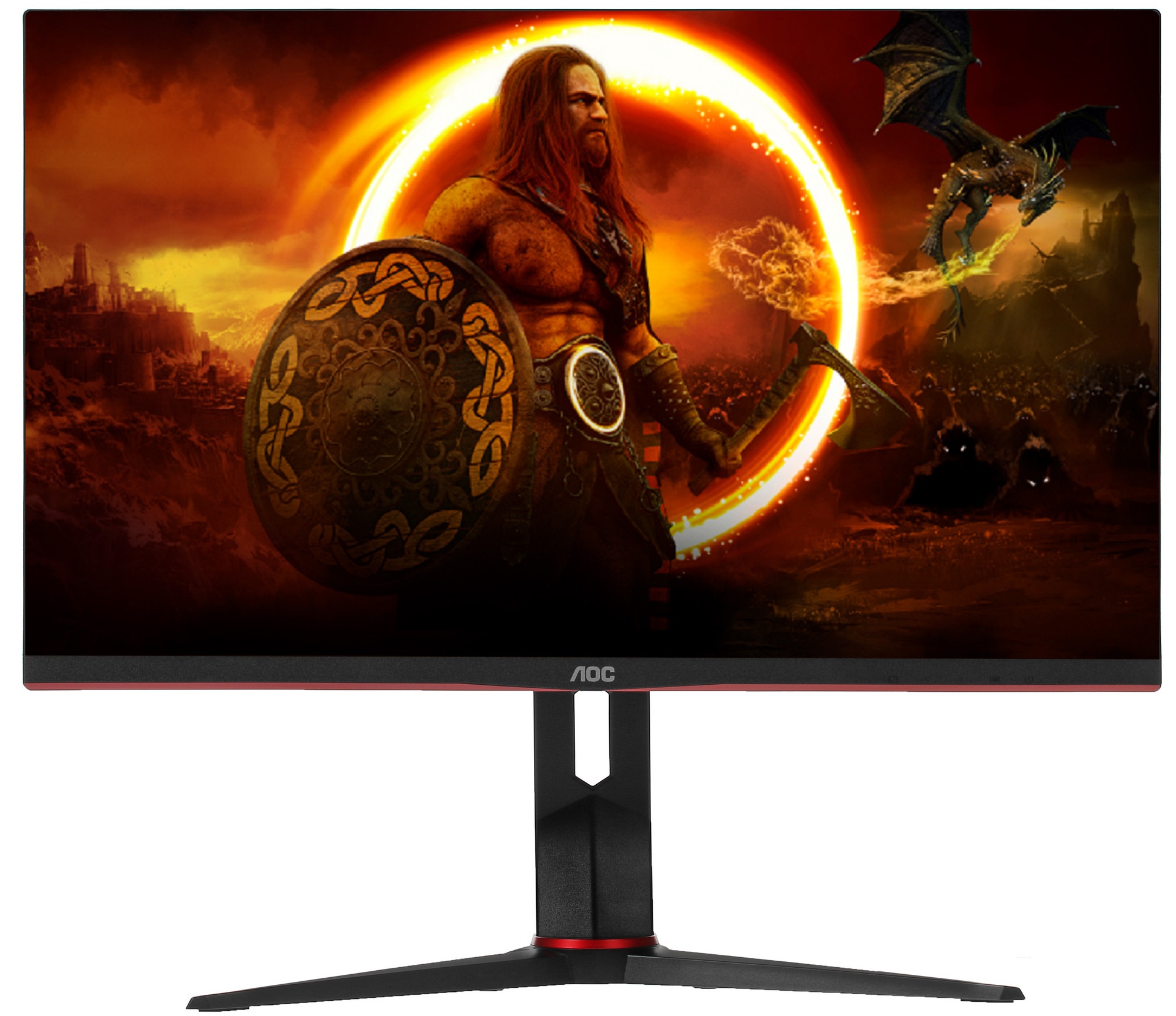 Монитор 27" AOC 27G2SPU/BK IPS 1920x1080, 165 Гц, 1 мс, 16:9, 250 кд/м2, 2xHDMI, 1хDP, 1xVGA, 4xUSB,