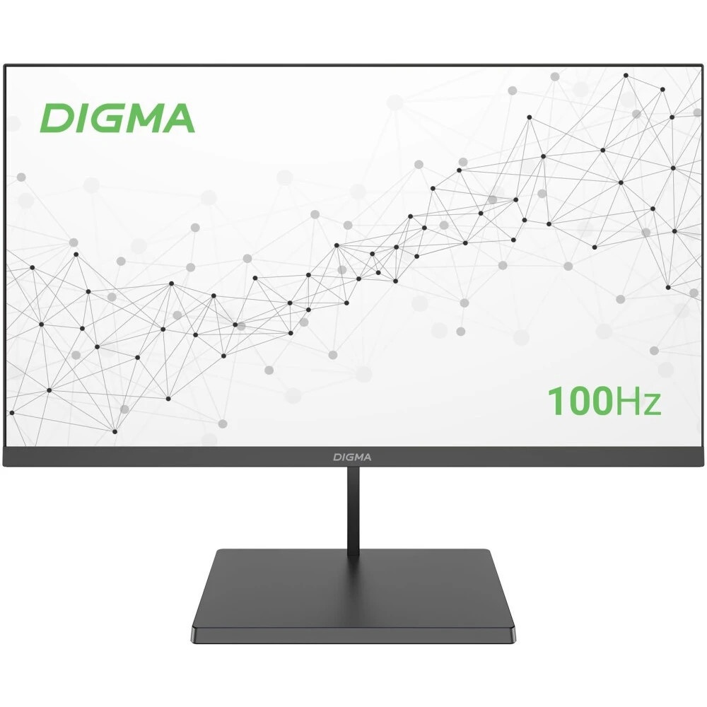 Монитор 23.8" Digma Progress 24A501F VA 1920x1080, 100 Гц, 5 мс, 16:9, 250 кд/м², 1xHDMI, 1xVGA, чер