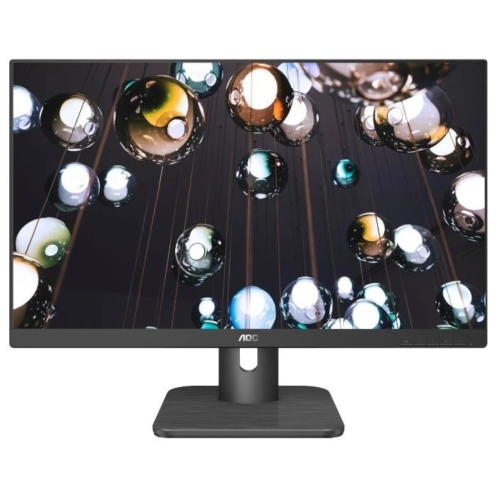 Монитор 23.8" AOC 24E1Q, IPS 1920x1080, 76 Гц, 5 мс, 16:9, 250 кд/м², 1xDP, 1xHDMI, 1xVGA, 2x3 Вт, ч