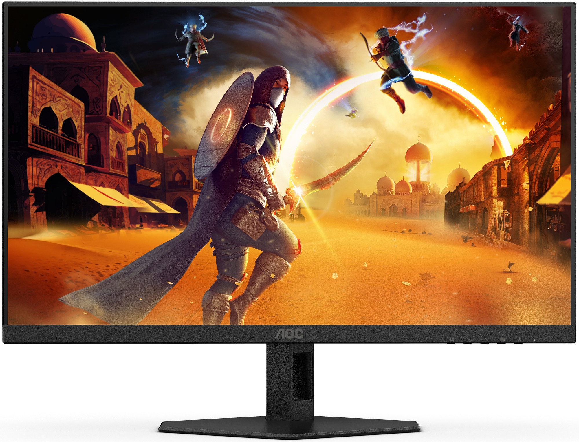 Монитор 27" AOC Gaming 27G4XE IPS 1920x1080, 180 Гц, 1 мс, 16:9, 300 кд/м2, 2xHDMI, 1хDP, 1x3.5 мм,