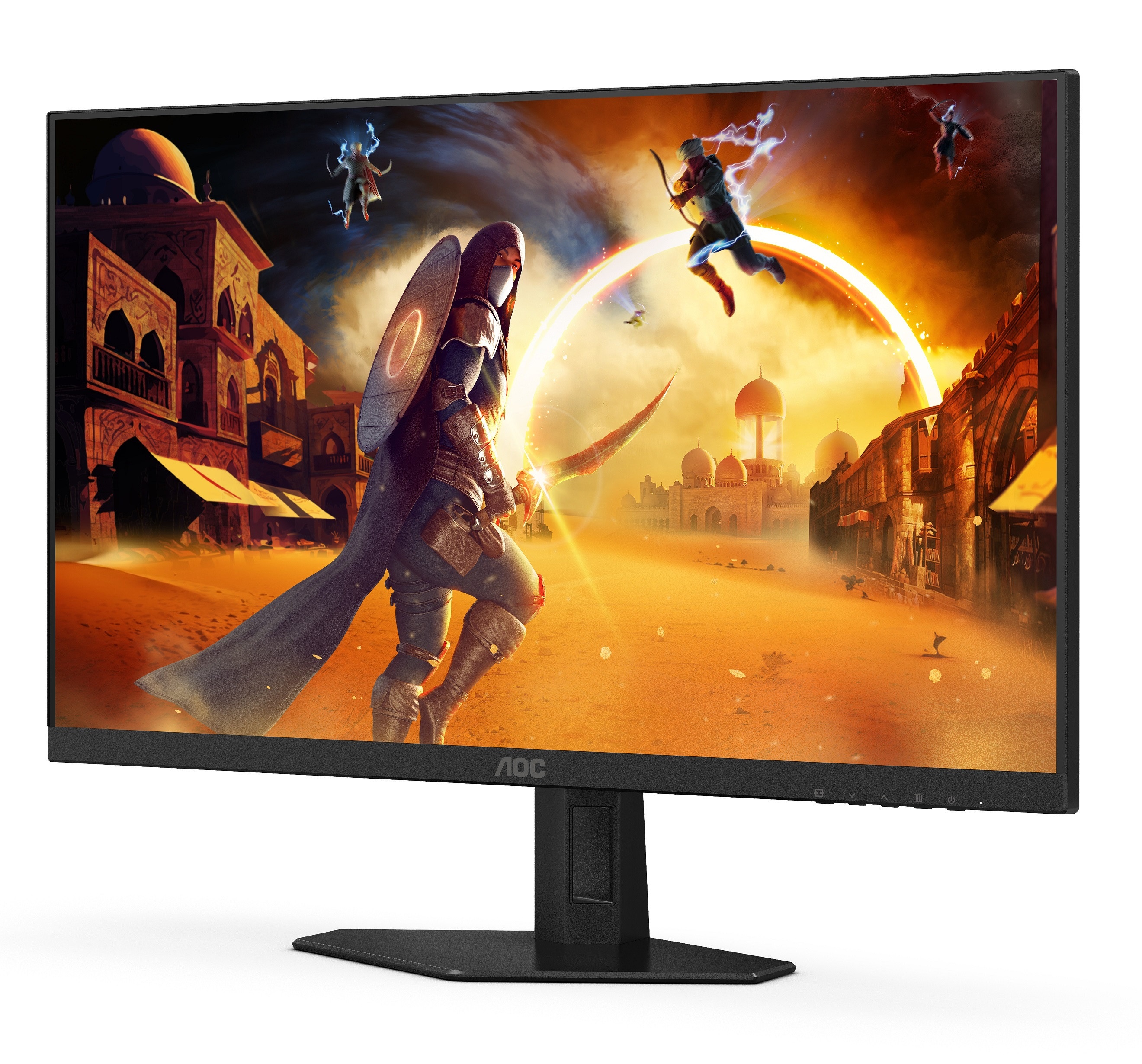 Монитор 27" AOC Gaming 27G4XE IPS 1920x1080, 180 Гц, 1 мс, 16:9, 300 кд/м2, 2xHDMI, 1хDP, 1x3.5 мм,