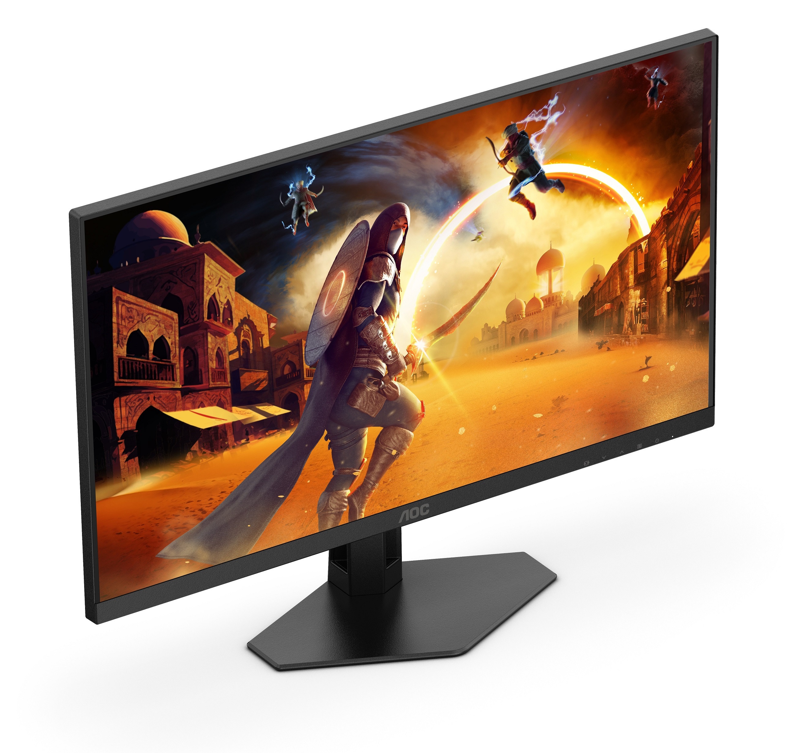 Монитор 27" AOC Gaming 27G4XE IPS 1920x1080, 180 Гц, 1 мс, 16:9, 300 кд/м2, 2xHDMI, 1хDP, 1x3.5 мм,