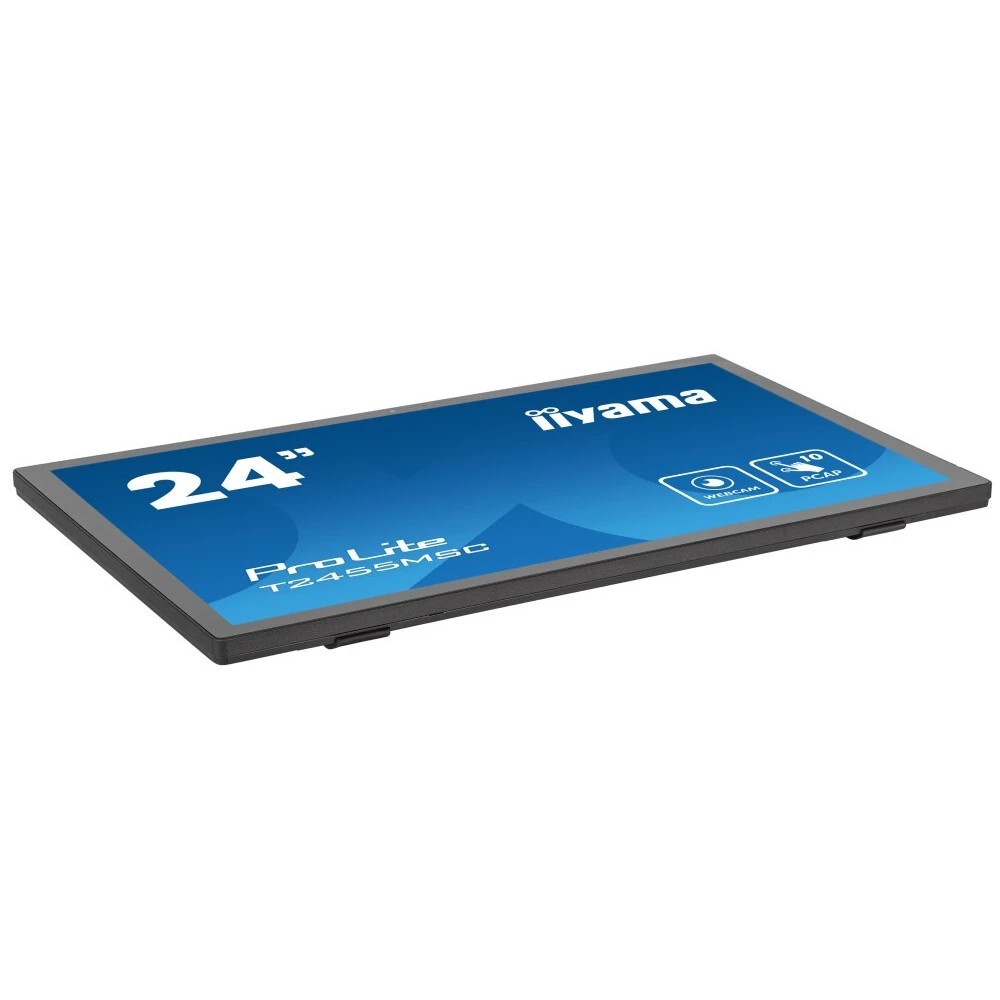 Монитор 23.8" Iiyama ProLite T2455MSC-B1 IPS 1920x1080, 60 Гц, 5 мс, 16:9, 400 кд/м2, 1хHDMI, 1хDP,