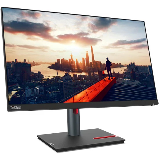 Монитор Lenovo 23.8" ThinkVision P24h-30 черный IPS LED 4ms 16:9 HDMI матовая HAS Piv 300cd 178гр/17