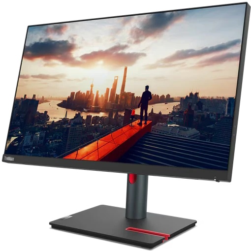 Монитор Lenovo 23.8" ThinkVision P24h-30 черный IPS LED 4ms 16:9 HDMI матовая HAS Piv 300cd 178гр/17