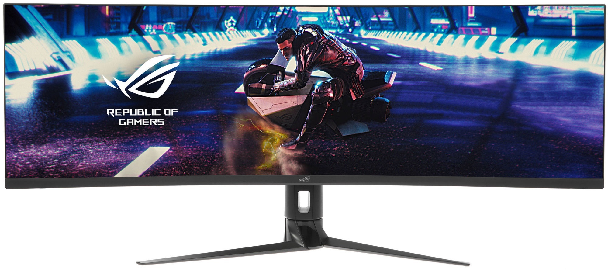 Монитор 49" ASUS ROG Strix XG49VQ VA 3840x1080, 144 Гц, 4 мс, 32:9, 450 кд/м2, 2xHDMI, 1хDP, изогнут