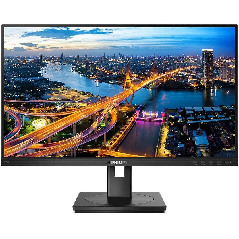 Монитор 27" Philips 275B1 IPS 2560x1440, 75 Гц, 4 мс, 300 кд/м2, 16:9, 1xHDMI, 1xDP, 1x3.5 мм, черны