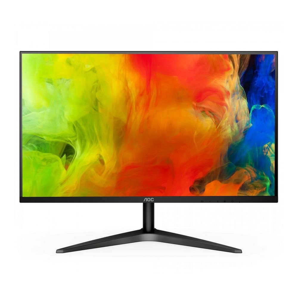 Монитор 23.6" AOC 24B1H, VA, 1920x1080, 60 Гц, 5 мс, 16:9, 250 кд/м², 1xHDMI, 1xVGA, 1x3.5 мм, черны