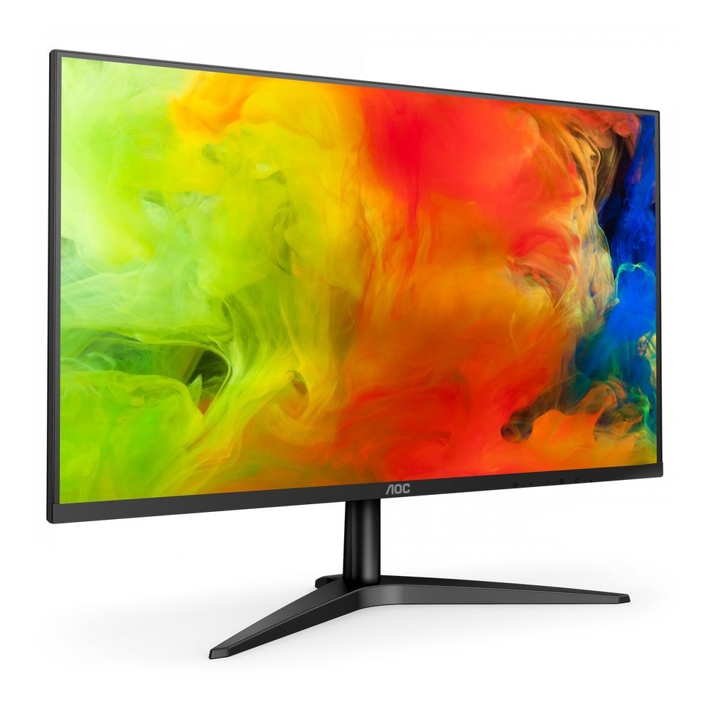 Монитор 23.6" AOC 24B1H, VA, 1920x1080, 60 Гц, 5 мс, 16:9, 250 кд/м², 1xHDMI, 1xVGA, 1x3.5 мм, черны