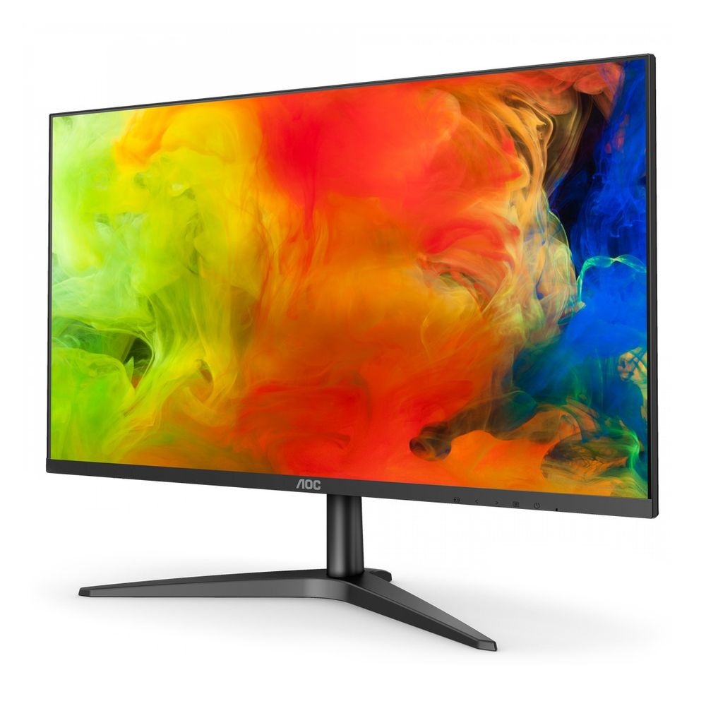 Монитор 23.6" AOC 24B1H, VA, 1920x1080, 60 Гц, 5 мс, 16:9, 250 кд/м², 1xHDMI, 1xVGA, 1x3.5 мм, черны