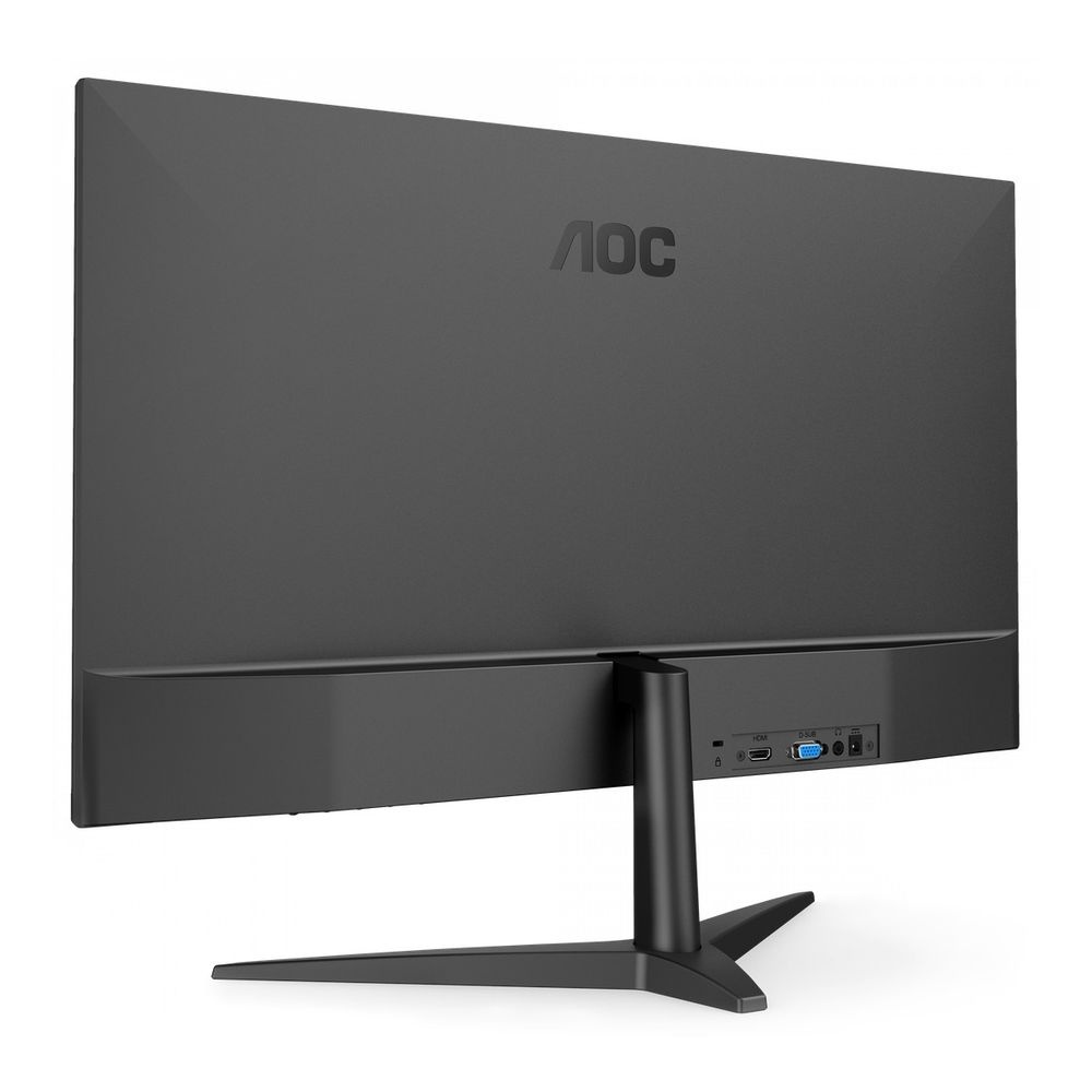Монитор 23.6" AOC 24B1H, VA, 1920x1080, 60 Гц, 5 мс, 16:9, 250 кд/м², 1xHDMI, 1xVGA, 1x3.5 мм, черны
