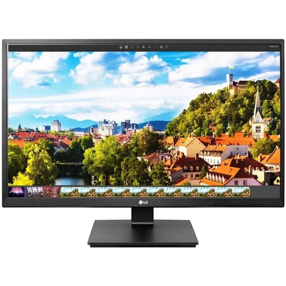Монитор 27" LG 27BK55YP-B IPS 1920x1080, 120 Гц, 5 мс, 16:9, 250 кд/м², 1xHDMI, 1xDP, 1x3.5 мм, черн