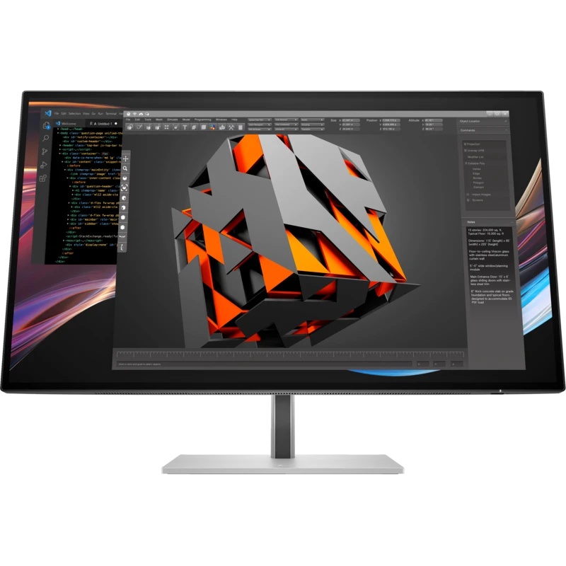 Монитор 27" HP Series 7 Pro 727pk, IPS 3840x2160, 60 Гц, 5 мс, 16:9, 400 кд/м², 1xHDMI 2.0, 1xDP, че