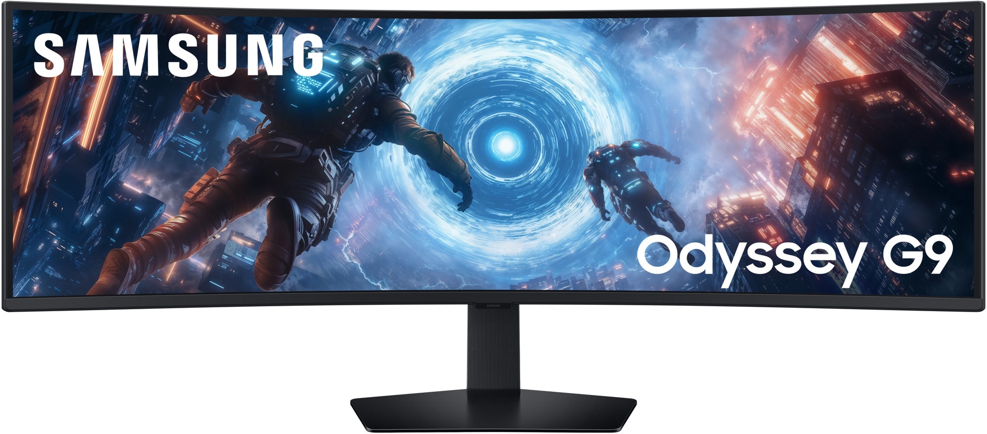 Монитор Samsung 49" S49FG916EIXCI черный VA LED 1ms 32:9 HDMI M/M матовая HAS 2500:1 350cd 178гр/178