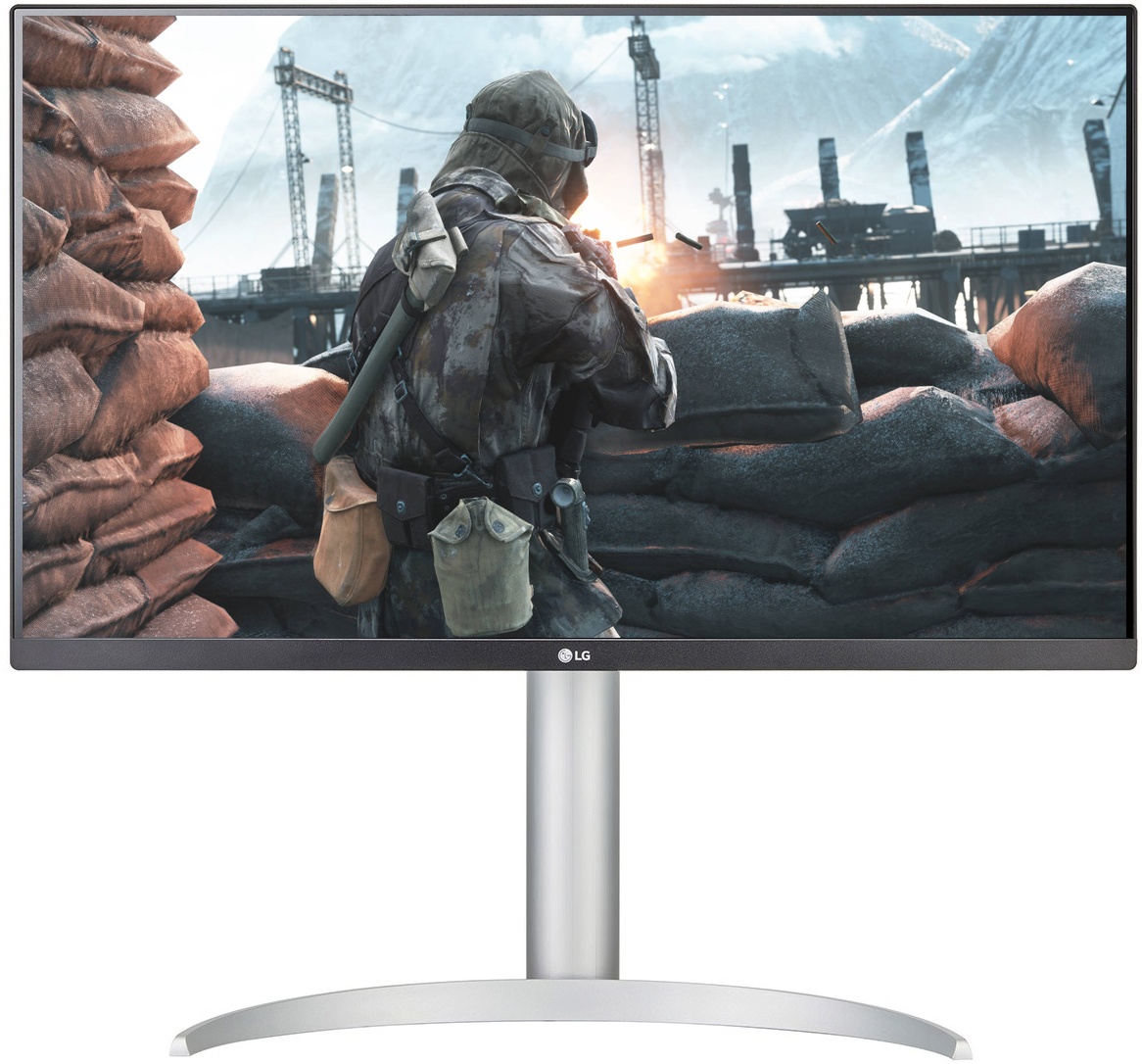 Монитор LG 27" UltraFine 27UP650K-W белый IPS LED 5ms 16:9 HDMI матовая HAS Piv 1200:1 400cd 178гр/1