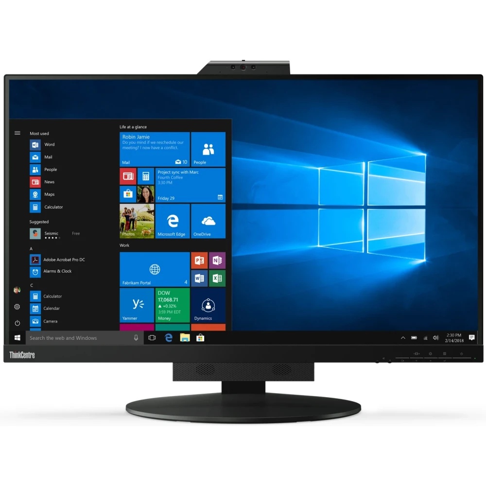 ЖК монитор Lenovo ThinkCentre Tiny-In-One TIO27 27-inch QHD (2560x1440) IPS display, Anti-glare