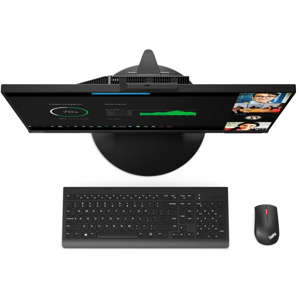 ЖК монитор Lenovo ThinkCentre Tiny-In-One TIO27 27-inch QHD (2560x1440) IPS display, Anti-glare