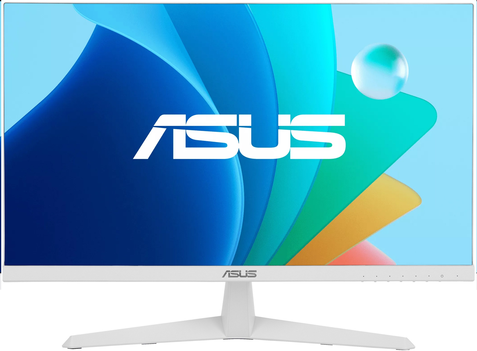 Монитор 23.8" ASUS VY249HF-W IPS 1920x1080, 100 Гц, 1 мс, 16:9, 250 кд/м2, 1xHDMI, 1x3.5 мм, белый
