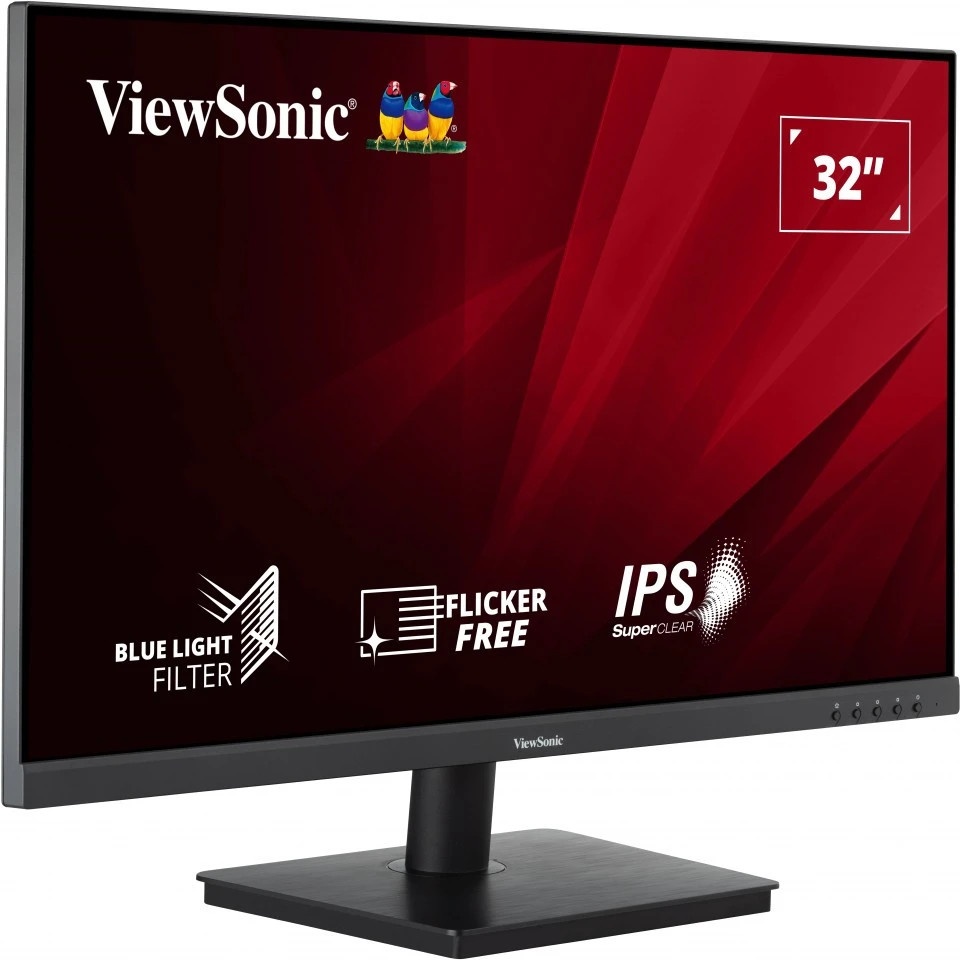 Монитор 31.5" ViewSonic VA3209-2K-MHD IPS 2560x1440, 75 Гц, 4 мс, 16:9, 250 кд/м², 2xHDMI, 1xDP, 2x2