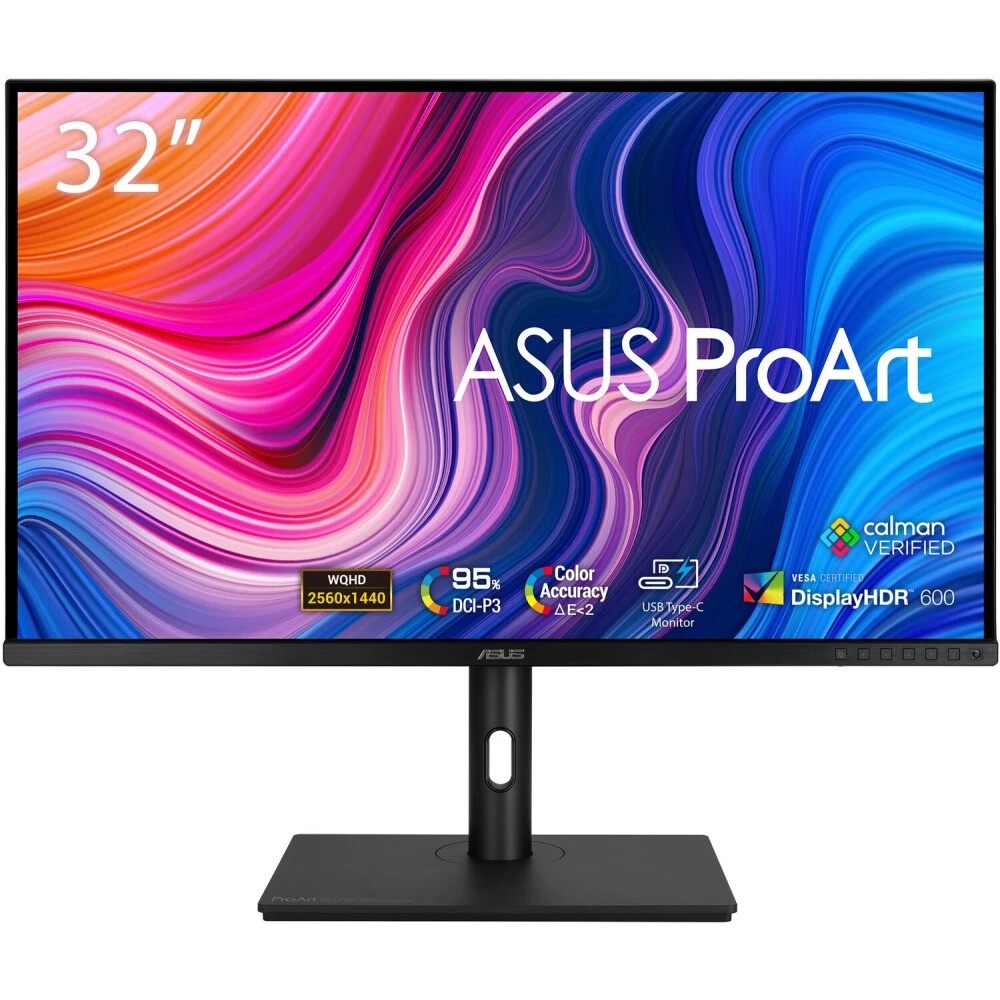 Монитор 32" ASUS ProArt PA328CGV IPS 2560x1440, 165 Гц, 5 мс, 16:9, 450 кд/м2, 2xHDMI, 1хDP, USB-C,