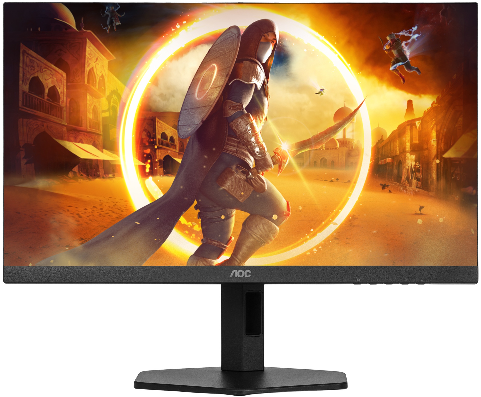 Монитор 23.8" AOC 24G4X IPS 1920x1080, 180 Гц, 1 мс, 16:9, 300 кд/м2, 1хDP, 2xHDMI, черный