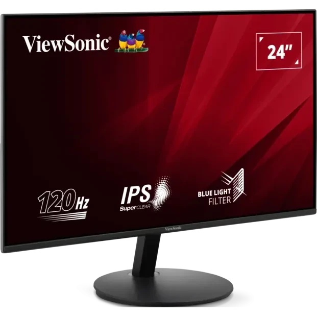 Монитор ViewSonic 23.8" VA24E1-H черный IPS LED 5ms 16:9 HDMI матовая 1500:1 250cd 178гр/178гр 1920x