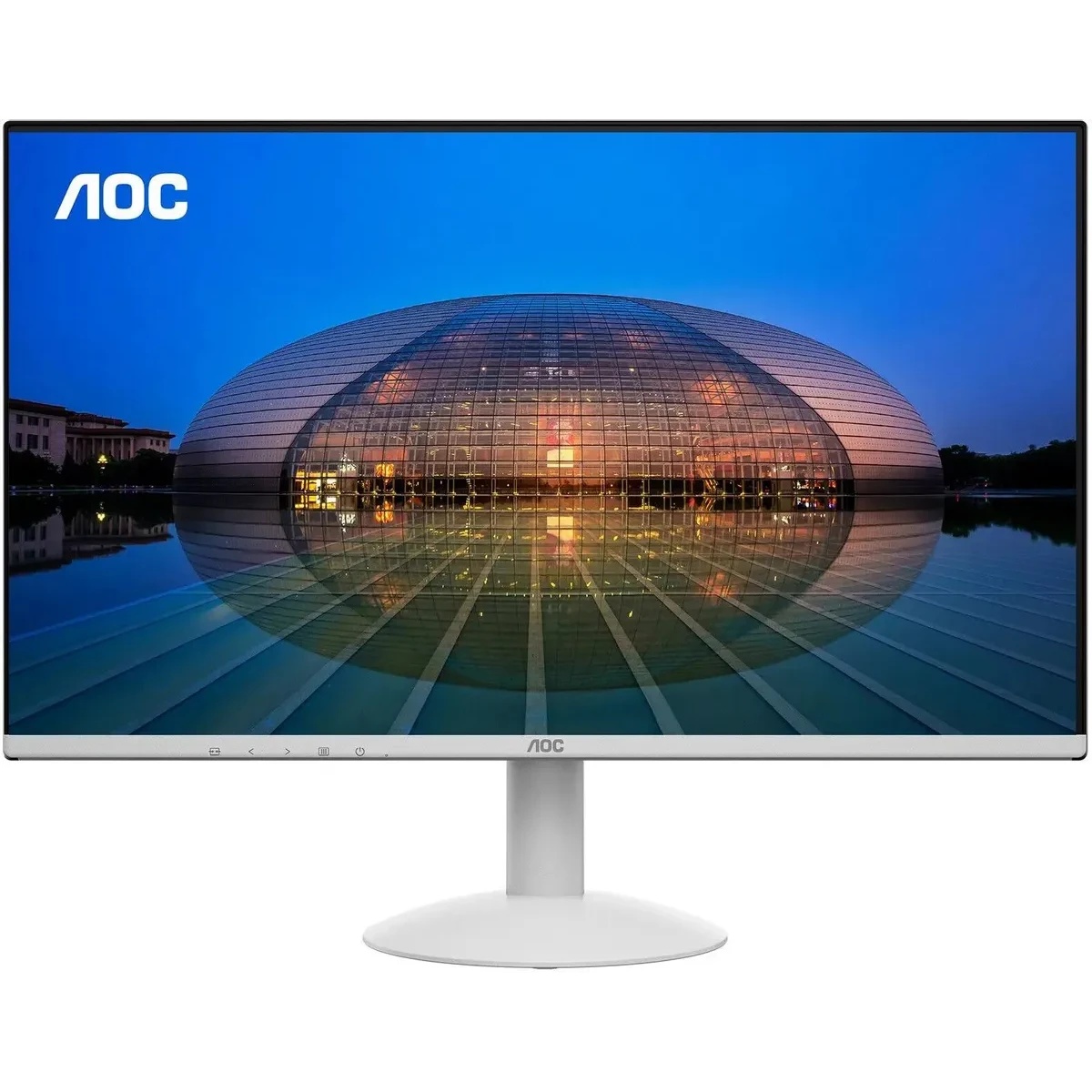 Монитор 23.8" AOC 24B30H3/BW White (IPS, 1920x1080, 120Hz, 1 ms, 178°/178°, 300 cd/m, 1500:1, +HDMI