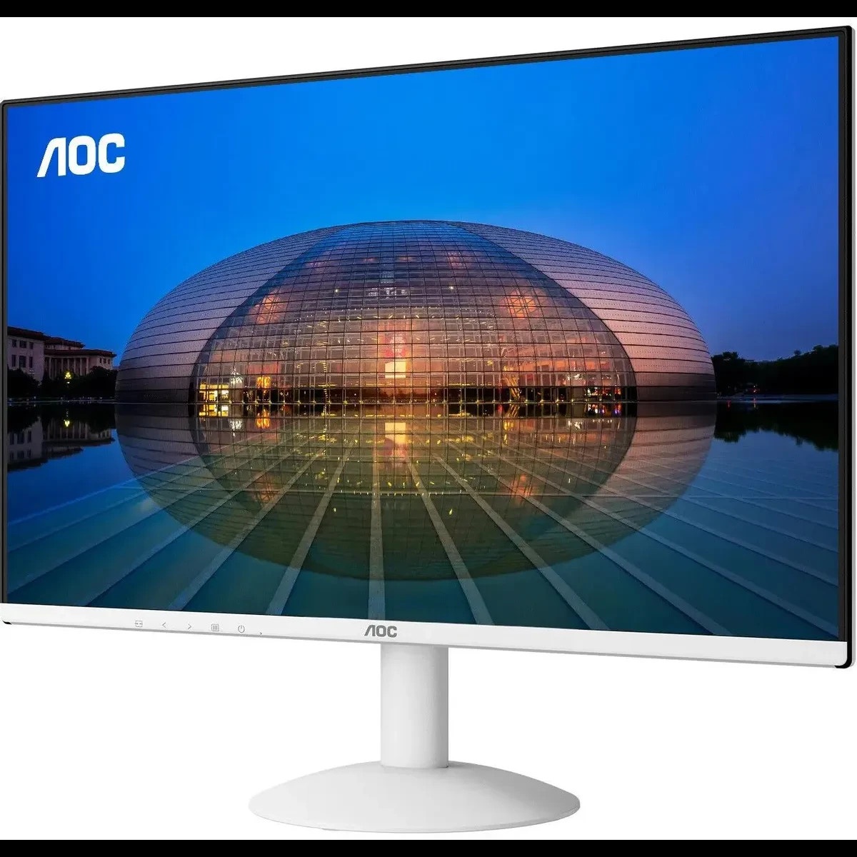 Монитор 23.8" AOC 24B30H3/BW White (IPS, 1920x1080, 120Hz, 1 ms, 178°/178°, 300 cd/m, 1500:1, +HDMI