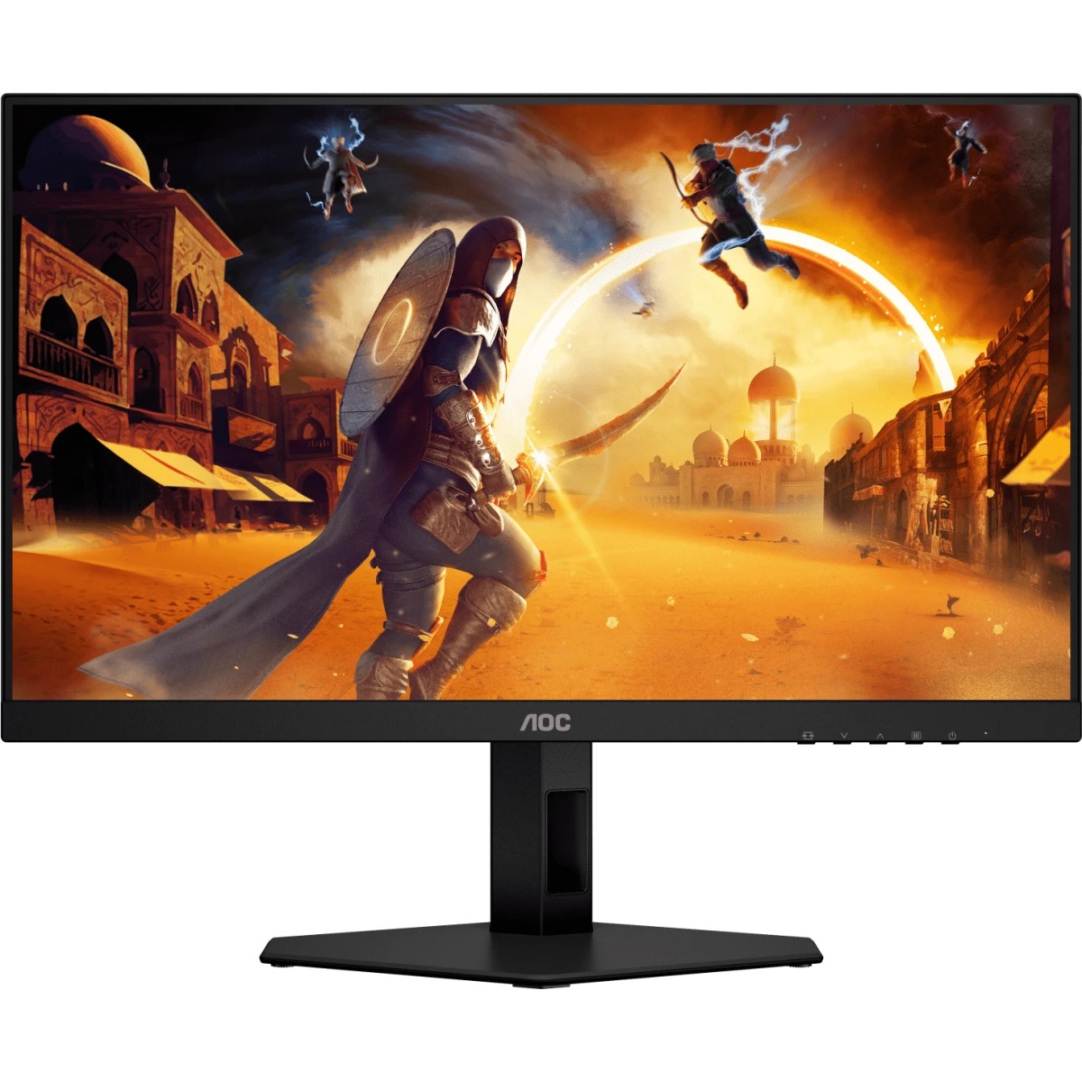 Монитор 23.8" AOC Q24G4E Black (IPS, 2560x1440, 180Hz, 0.5 ms, 178°/178°, 350 cd/m, 1000:1, +2xHDMI
